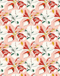 Abstract Floral Botanical Whimsical Design Rug