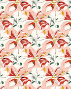 Abstract Floral Botanical Whimsical Design Rug