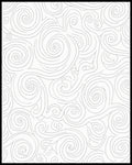 Dynamic Swirls Abstract Pattern Rug