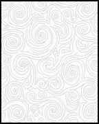 Dynamic Swirls Abstract Pattern Rug