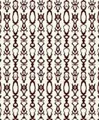 Tribal Abstract Vertical Stripe Design Rug