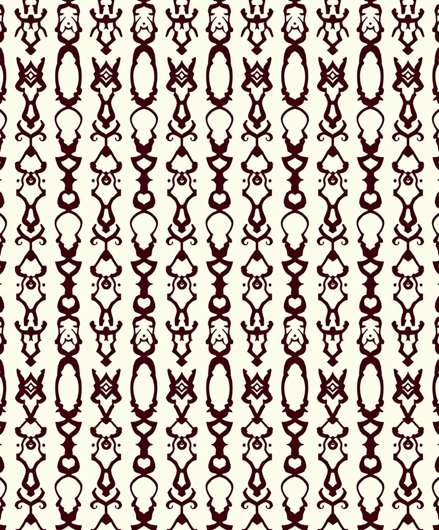 Tribal Abstract Vertical Stripe Design Rug
