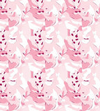 Modern Pink Abstract Camouflage Pattern Rug