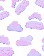 Pink Cloud Pattern Design Rug