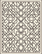 Abstract Geometric Pattern Design Rug