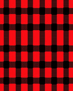 Crimson Tartan Checks Rug