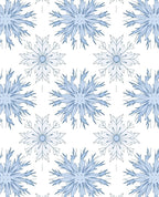 Winter Snowflake Pattern Rug