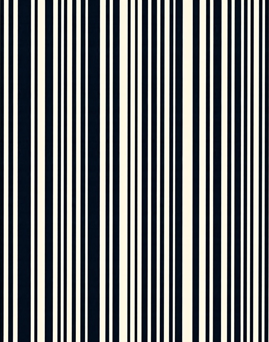 Bold Vertical Stripe Pattern Rug