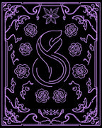 Art Nouveau Floral Swirls Rug