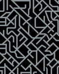 Modern Intersecting Lines Pattern Rug