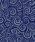 Ocean Swirls Abstract Contour Rug