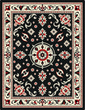 Classic Floral Starburst Pattern Rug
