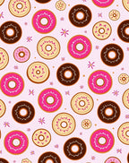 Fun Donut Pattern Design Rug