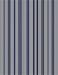 Classic Navy White Pinstripe Design Rug