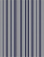 Classic Navy White Pinstripe Design Rug