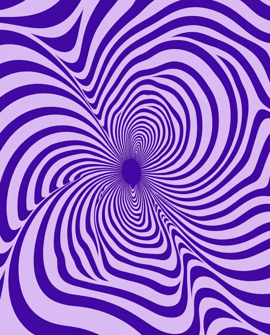 Dazzling Swirling Pattern Design Rug