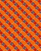 Floral Diamond Shadow Pattern Rug