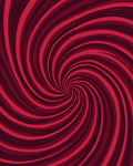 Crimson Swirl Pattern Rug