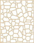 Organic Stone Pattern Modern Design Rug