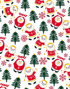 Whimsical Christmas Style Pattern Rug