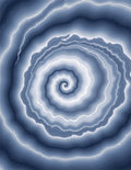 Deep Blue Swirl Agate Rug