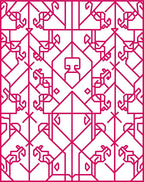 Geometric Lines Design Rug