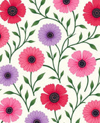 Floral Vine Delight Rug