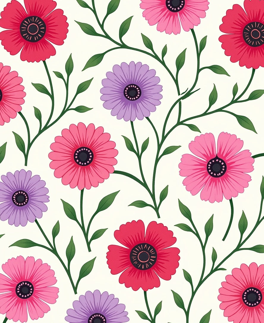 Floral Vine Delight Rug