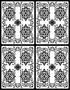 Ornate Floral Medallion Pattern Rug