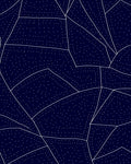 Abstract Geometric Starry Night Graphic Rug