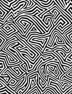 Bold Geometric Maze Design Rug