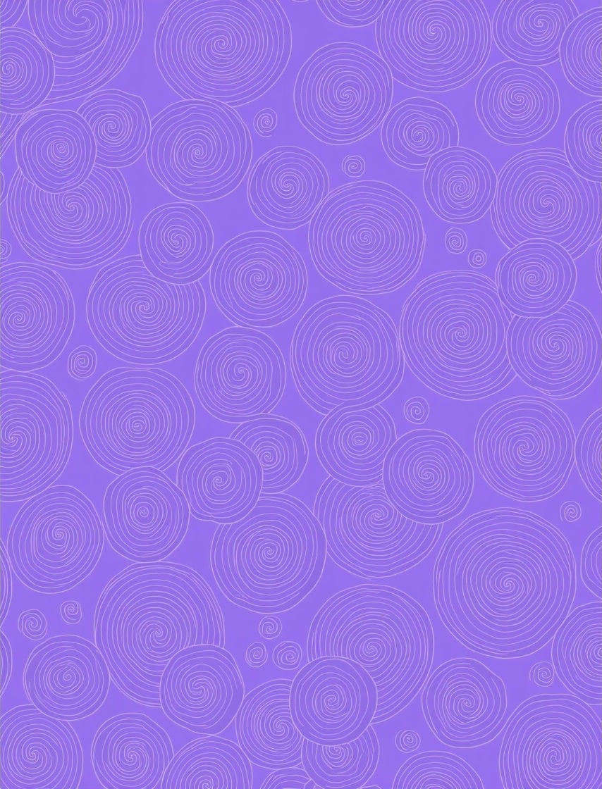 Abstract Swirl Circle Pattern Rug