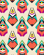 Geometric Bold Abstract Pattern Rug