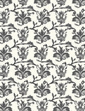 Classic Damask Floral Vine Pattern Rug