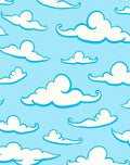 Whimsical Cloud Pattern Gentle Sky Design Rug