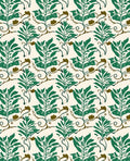 Nature Inspired Leaf Pattern Rug
