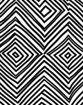 Striped Geometric Pattern Rug