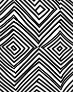 Striped Geometric Pattern Rug