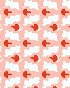 Abstract Organic Soft Shapes Rug