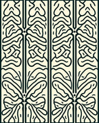 Abstract Organic Flowing Pattern Rug