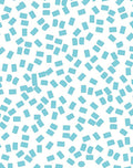 Abstract Light Blue Confetti Pattern Rug