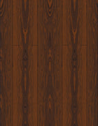 Dark Wood Grain Symmetric Pattern Rug