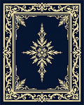 Elegant Royal Border Floral Rug