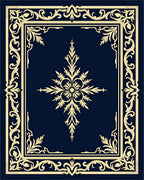 Elegant Royal Border Floral Rug
