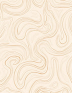 Soft Warm Swirl Pattern Design Rug