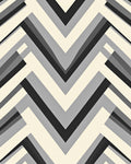 Geometric Chevron Stripe Pattern Rug