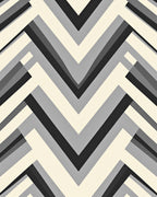 Geometric Chevron Stripe Pattern Rug
