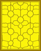 Bright Geometric Octagon Pattern Rug