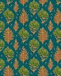Green Brown Foliage And Botanicals Rug