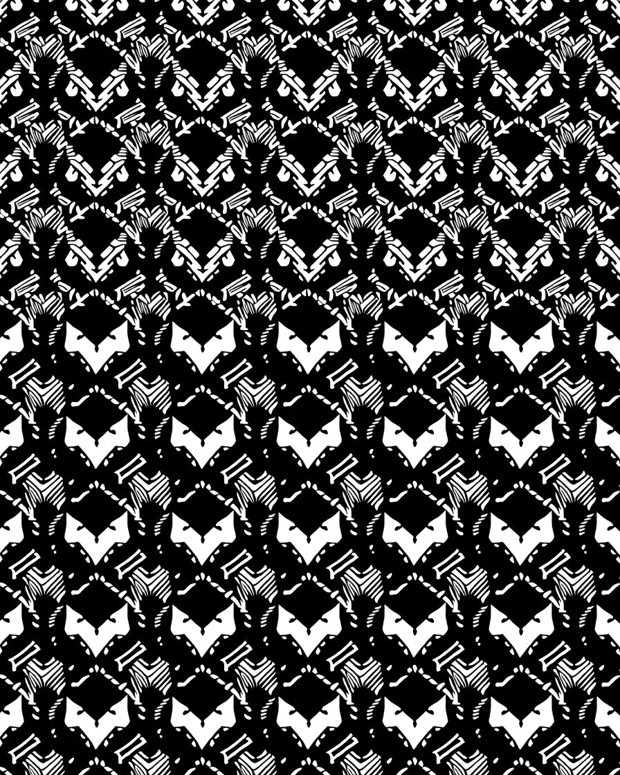 Abstract Diamond Pattern Rug